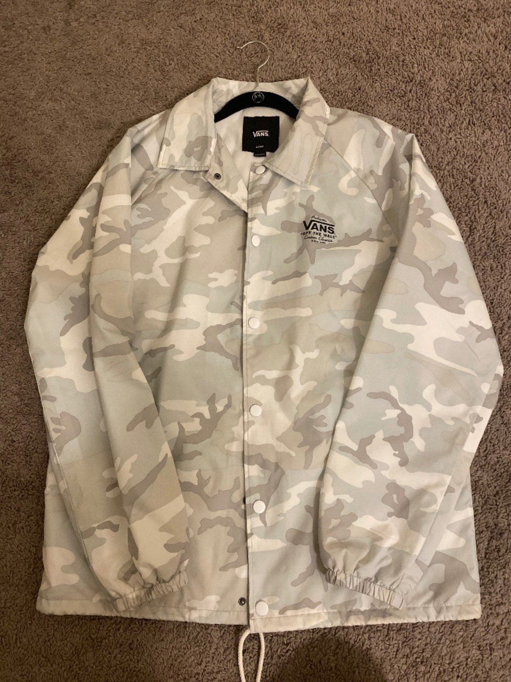 Vans insulated jacket, large